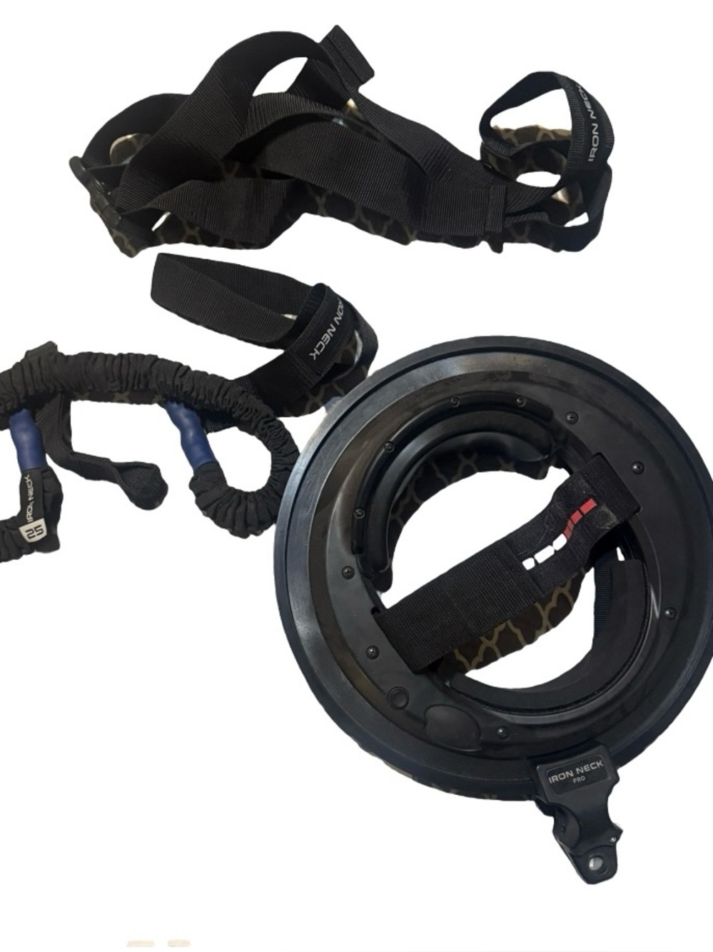 Iron Neck Pro 3rd Gen - Neck Strength Training & Rehab System - Complete Kit